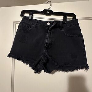 Pacsun black denim Jean shorts